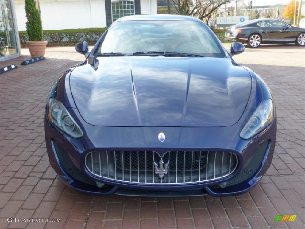 Blu Oceano (Blue Metallic) 2013 Maserati GranTurismo Sport Coupe Exterior Photo #73775750