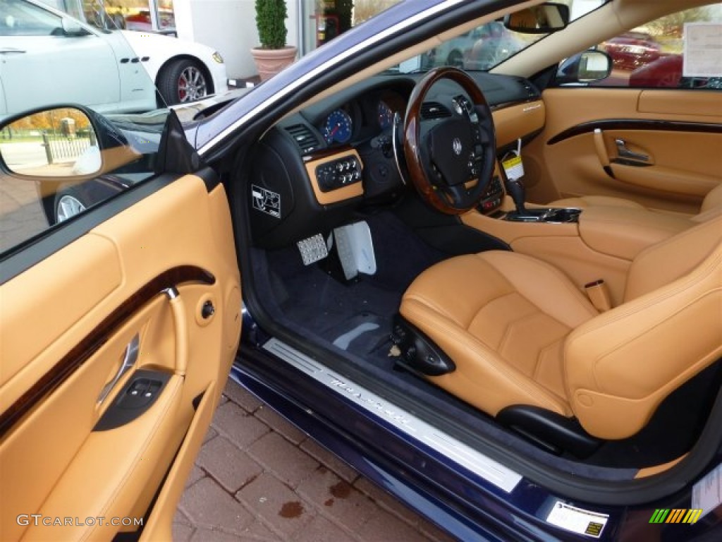 2013 GranTurismo Sport Coupe - Blu Oceano (Blue Metallic) / Cuoio photo #10