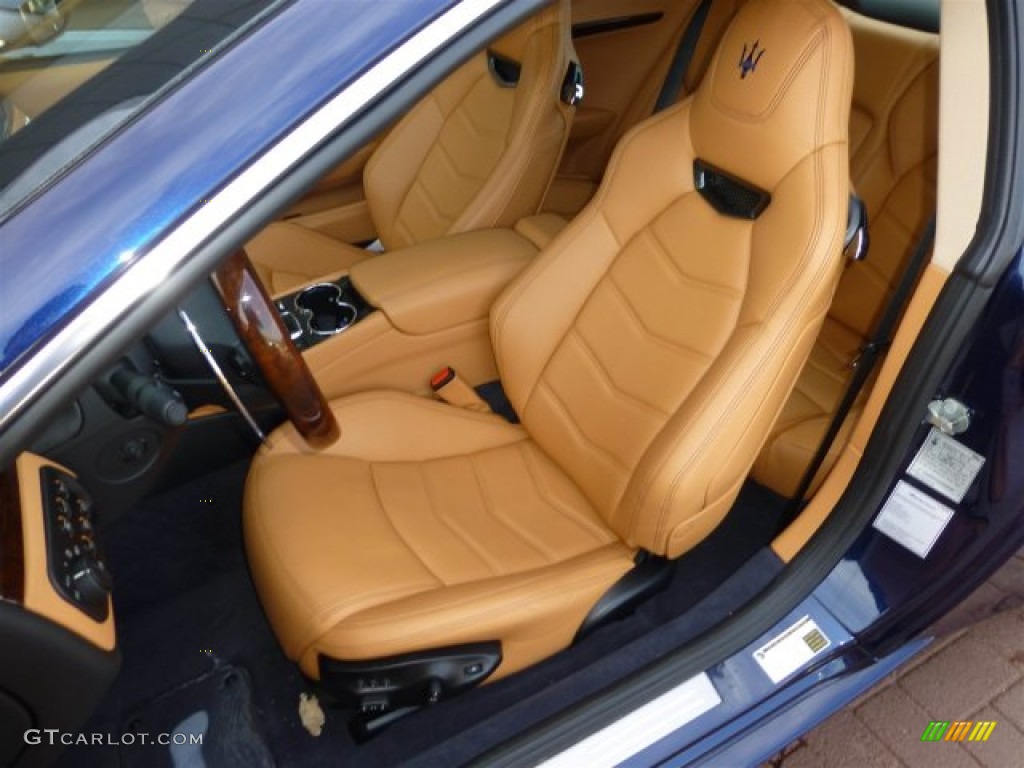 2013 Maserati GranTurismo Sport Coupe Front Seat Photo #73775873