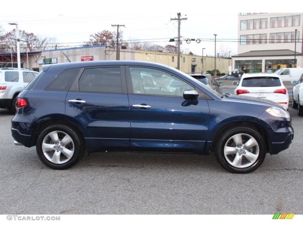 2008 RDX Technology - Royal Blue Pearl / Taupe photo #2