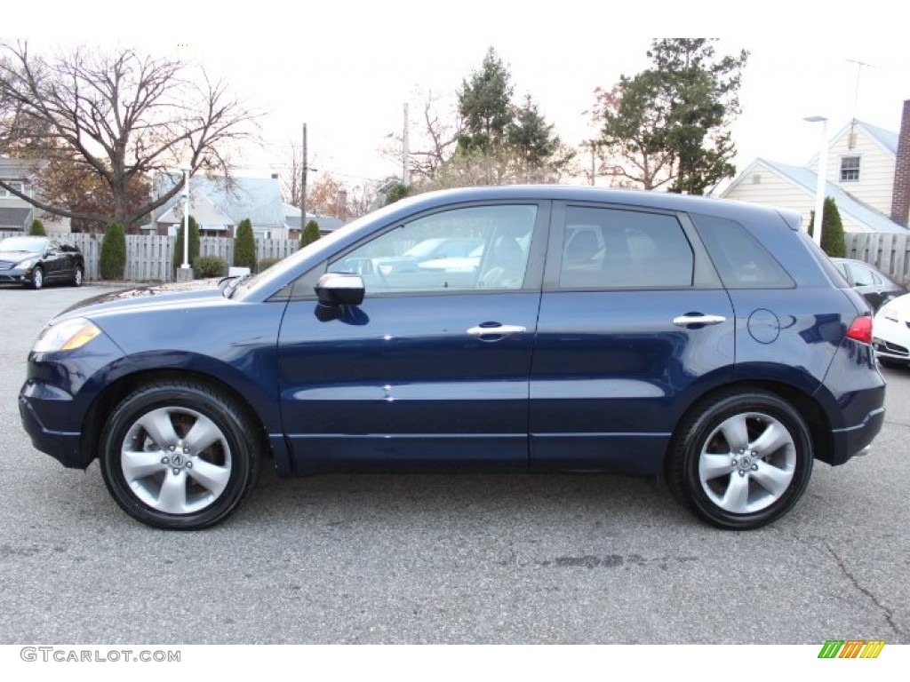 2008 RDX Technology - Royal Blue Pearl / Taupe photo #6
