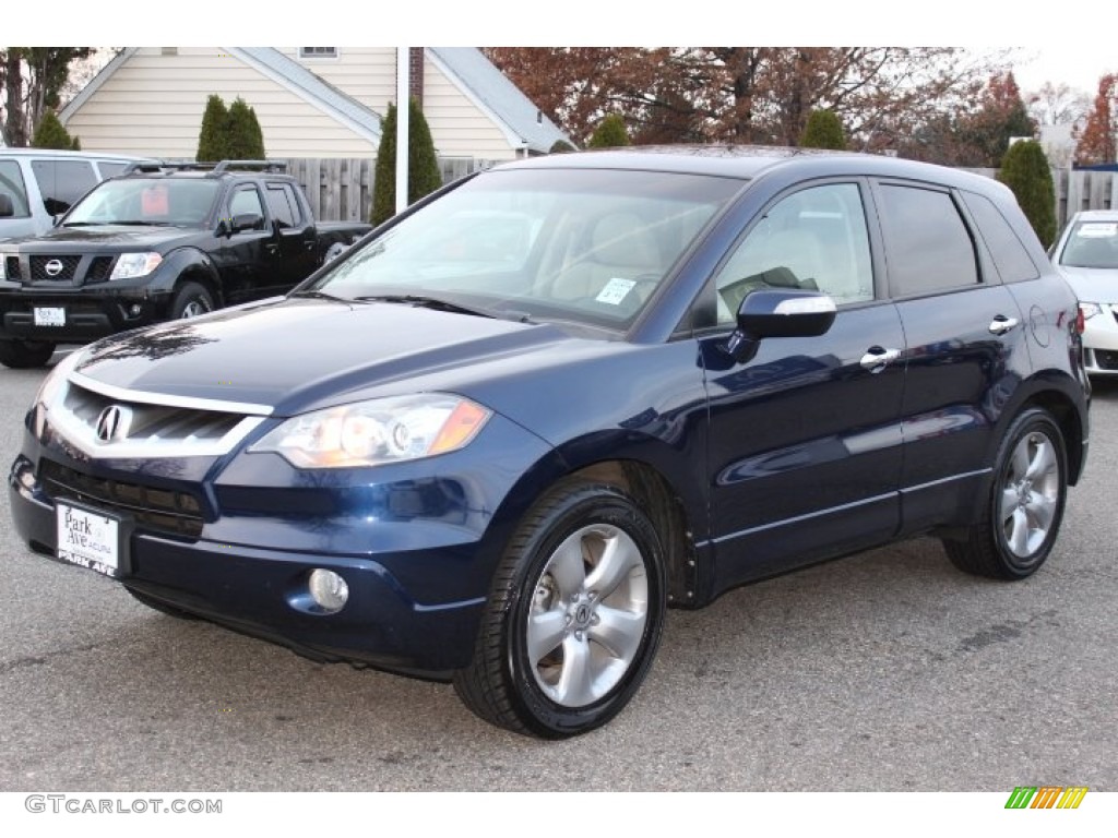 2008 RDX Technology - Royal Blue Pearl / Taupe photo #7