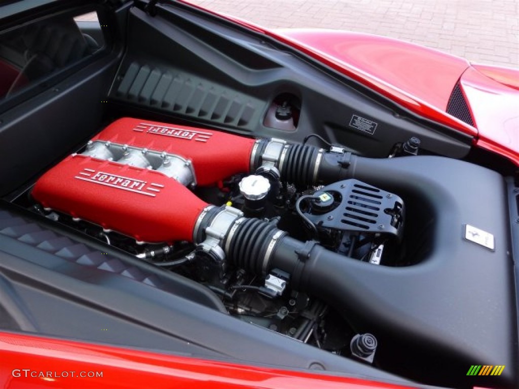 2012 Ferrari 458 Italia 4.5 Liter DI DOHC 32-Valve VVT V8 Engine Photo #73776216