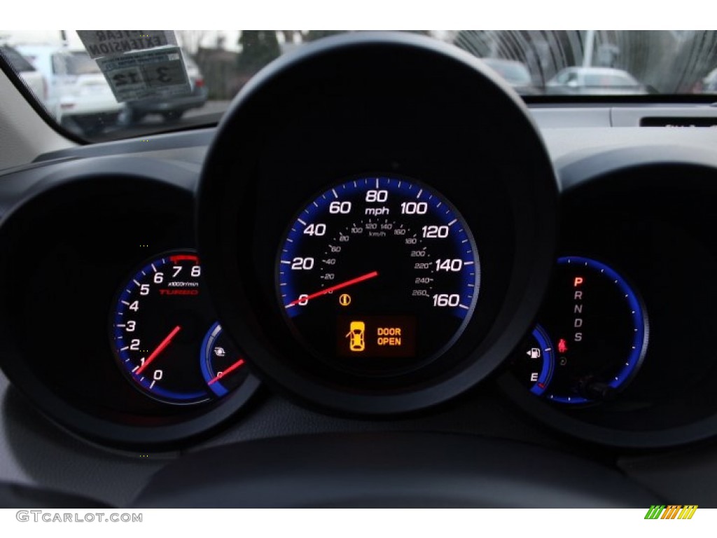 2008 RDX Technology - Royal Blue Pearl / Taupe photo #19