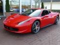 Rosso Corsa (Red) 2012 Ferrari 458 Italia Exterior