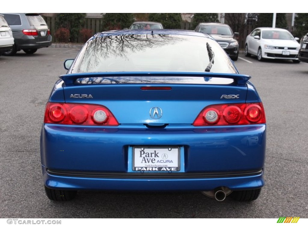 2006 RSX Sports Coupe - Vivid Blue Pearl / Ebony photo #4