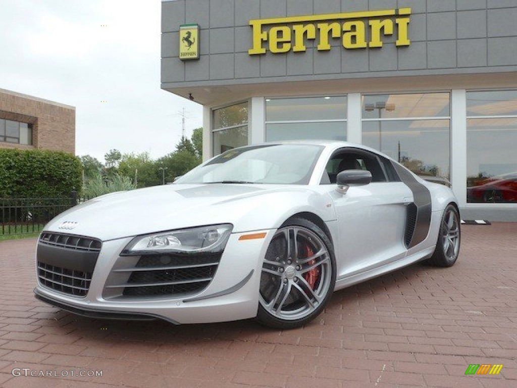 Ice Silver Metallic 2012 Audi R8 GT Exterior Photo #73777127