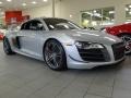 Ice Silver Metallic 2012 Audi R8 GT Exterior