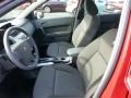  2010 Focus SE Sedan Charcoal Black Interior
