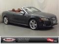 Moonlight Blue Metallic 2012 Audi S5 3.0 TFSI quattro Cabriolet