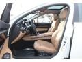 Saddle/Black Front Seat Photo for 2012 BMW 7 Series #73778558