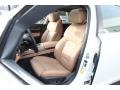 Saddle/Black Front Seat Photo for 2012 BMW 7 Series #73778573