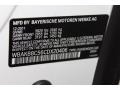 300: Alpine White 2012 BMW 7 Series 750Li Sedan Color Code