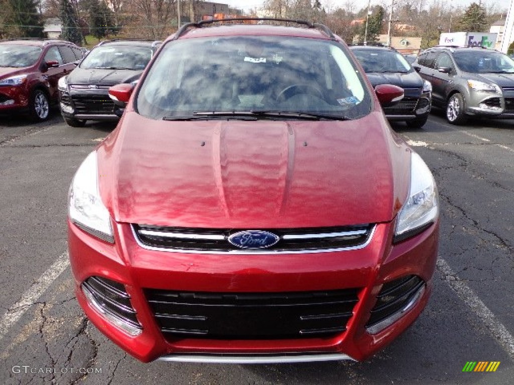 2013 Escape SEL 1.6L EcoBoost 4WD - Ruby Red Metallic / Charcoal Black photo #6
