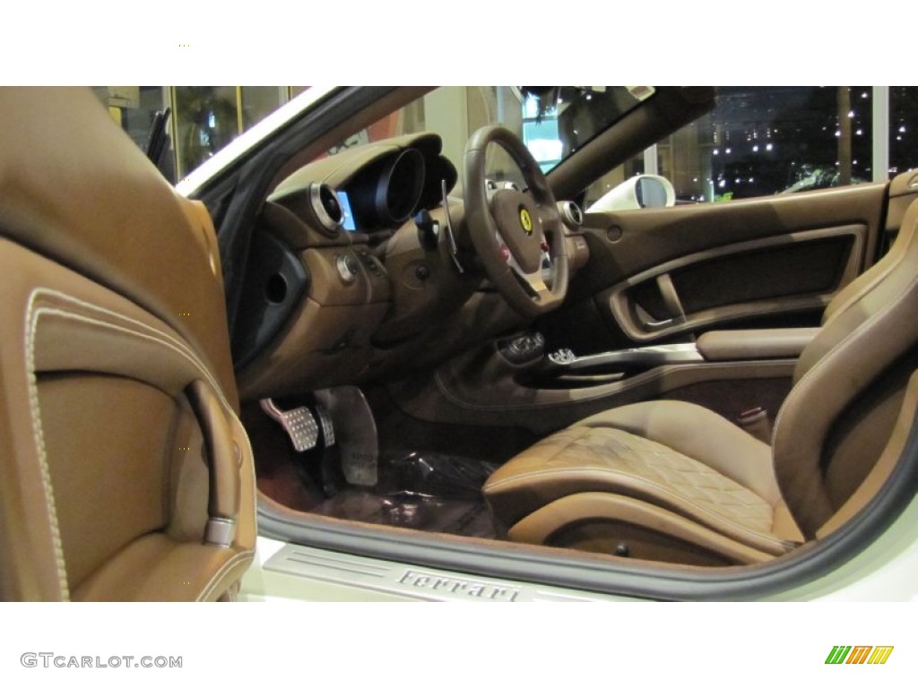 Brown Interior 2011 Ferrari California Standard California Model Photo #73780073