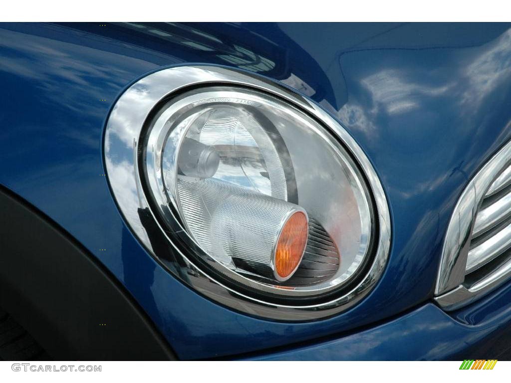 2007 Cooper Hardtop - Lightning Blue Metallic / Grey/Carbon Black photo #11