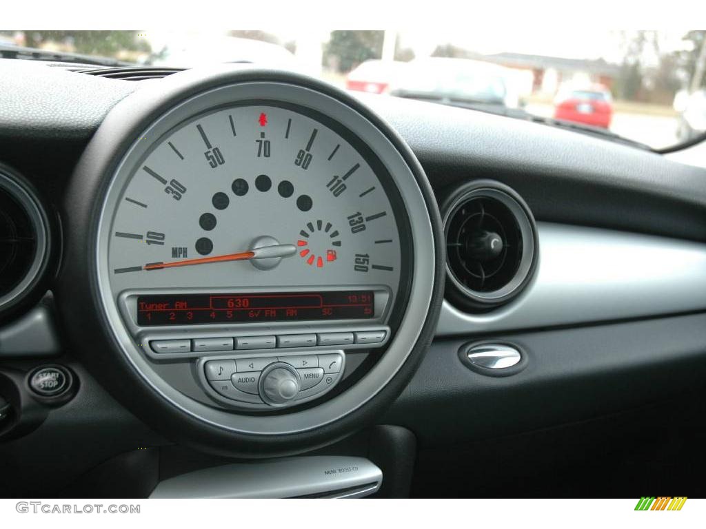 2007 Cooper Hardtop - Lightning Blue Metallic / Grey/Carbon Black photo #17
