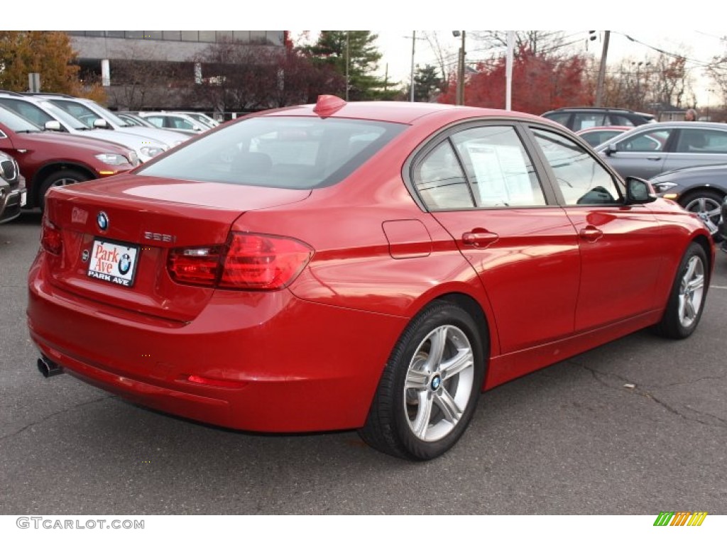 2012 3 Series 328i Sedan - Melbourne Red Metallic / Black photo #5