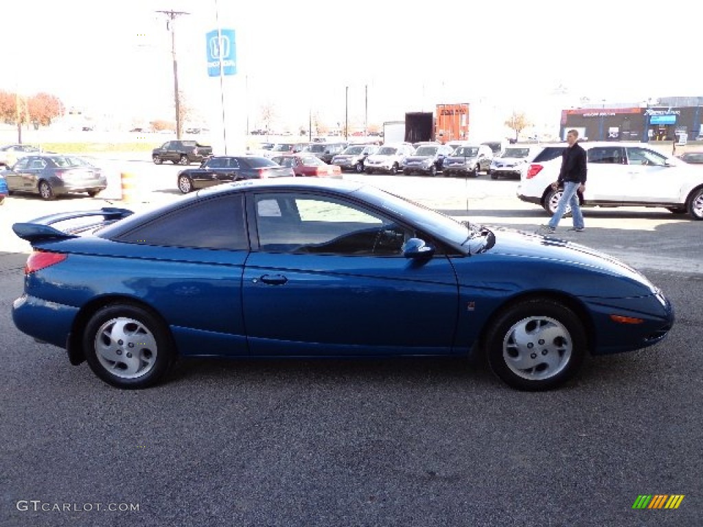 Blue 2002 Saturn S Series SC2 Coupe Exterior Photo #73782638