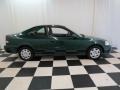 1999 Clover Green Pearl Honda Civic EX Coupe  photo #26