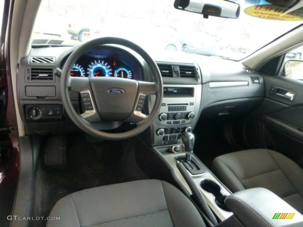 Charcoal Black Interior 2011 Ford Fusion SE V6 Photo #73783719