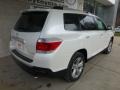 2013 Blizzard White Pearl Toyota Highlander Limited 4WD  photo #2