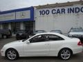 2006 Alabaster White Mercedes-Benz CLK 350 Coupe  photo #9