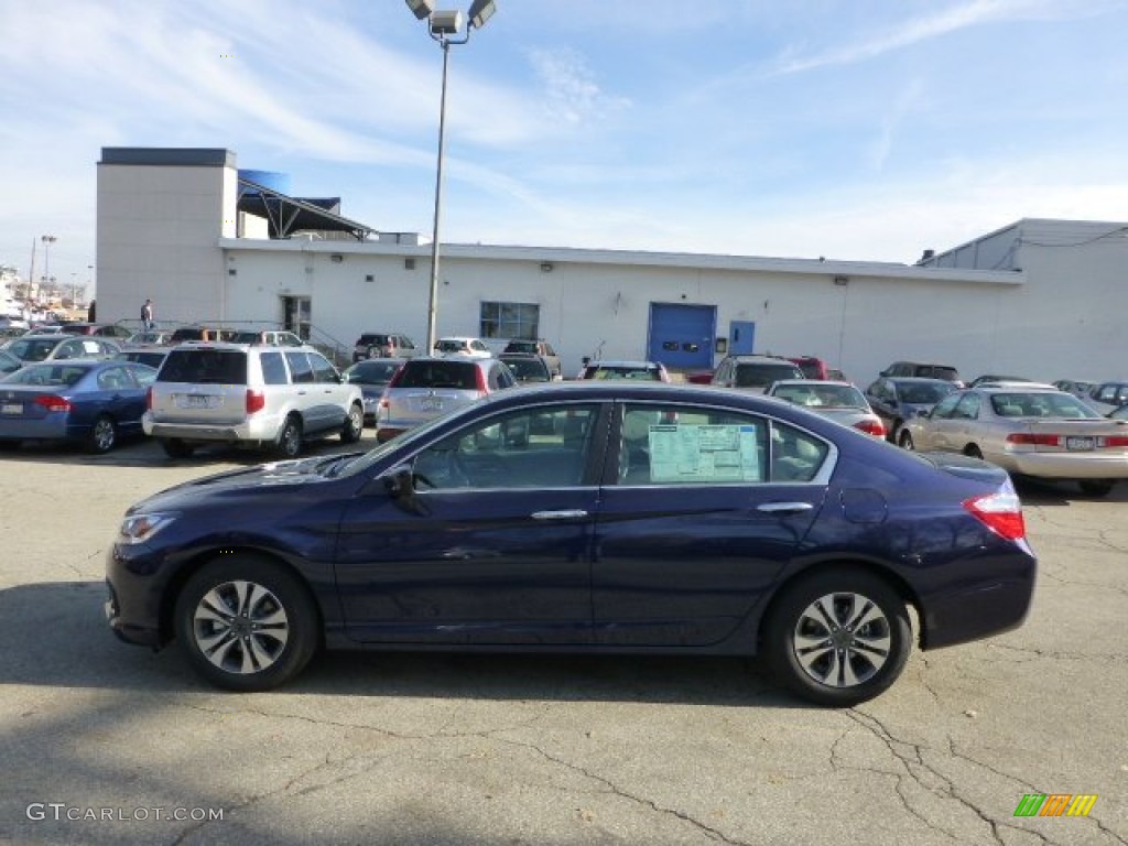 Obsidian Blue Pearl Honda Accord