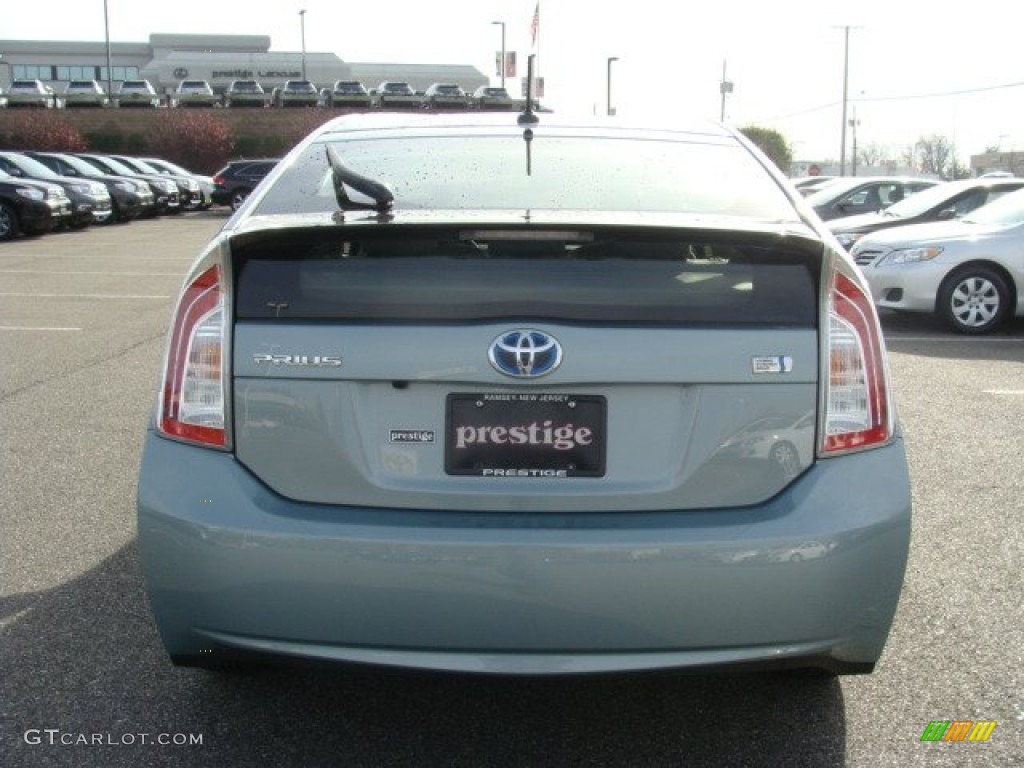 2012 Prius 3rd Gen Two Hybrid - Sea Glass Pearl / Bisque photo #5