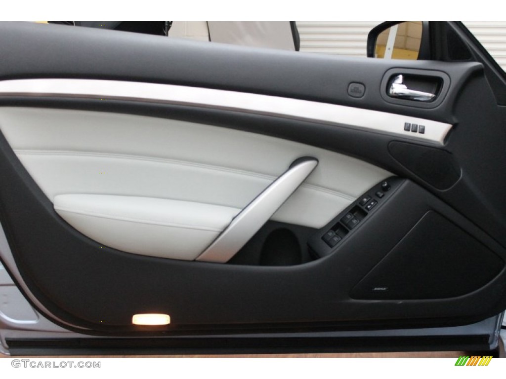 2010 Infiniti G 37 Convertible Stone Door Panel Photo #73784678