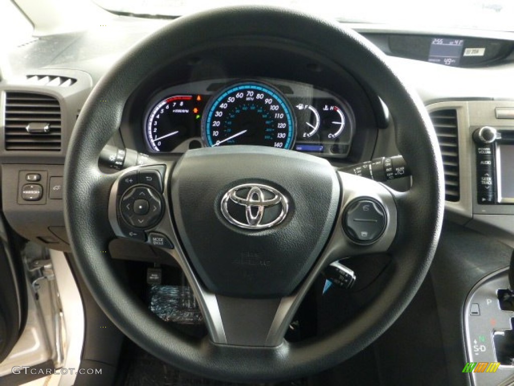 2013 Toyota Venza LE AWD Steering Wheel Photos
