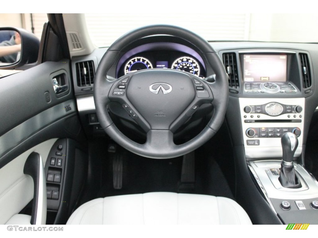 2010 Infiniti G 37 Convertible Stone Dashboard Photo #73784816
