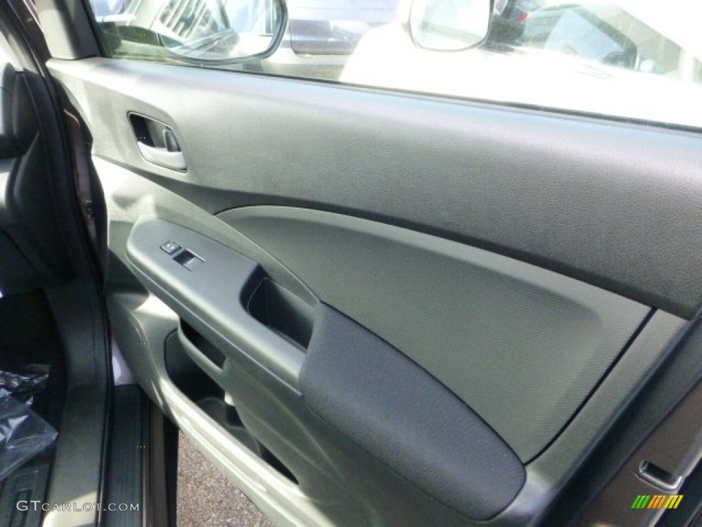 2013 CR-V LX AWD - Urban Titanium Metallic / Black photo #10