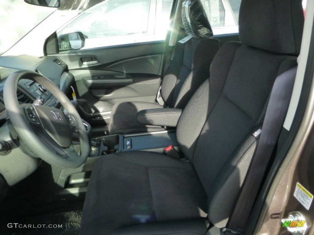 2013 CR-V LX AWD - Urban Titanium Metallic / Black photo #12