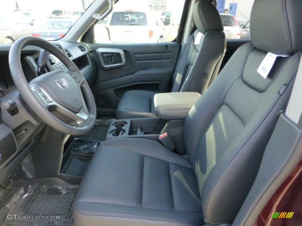 Black Interior 2013 Honda Ridgeline RTL Photo #73785260