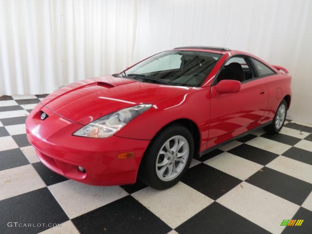 Absolutely Red 2000 Toyota Celica GT Exterior Photo #73785261