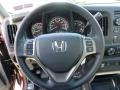 Black 2013 Honda Ridgeline RTL Steering Wheel