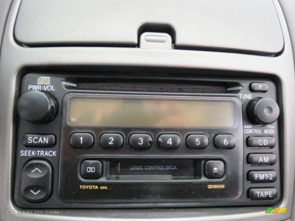2000 Toyota Celica GT Audio System Photos