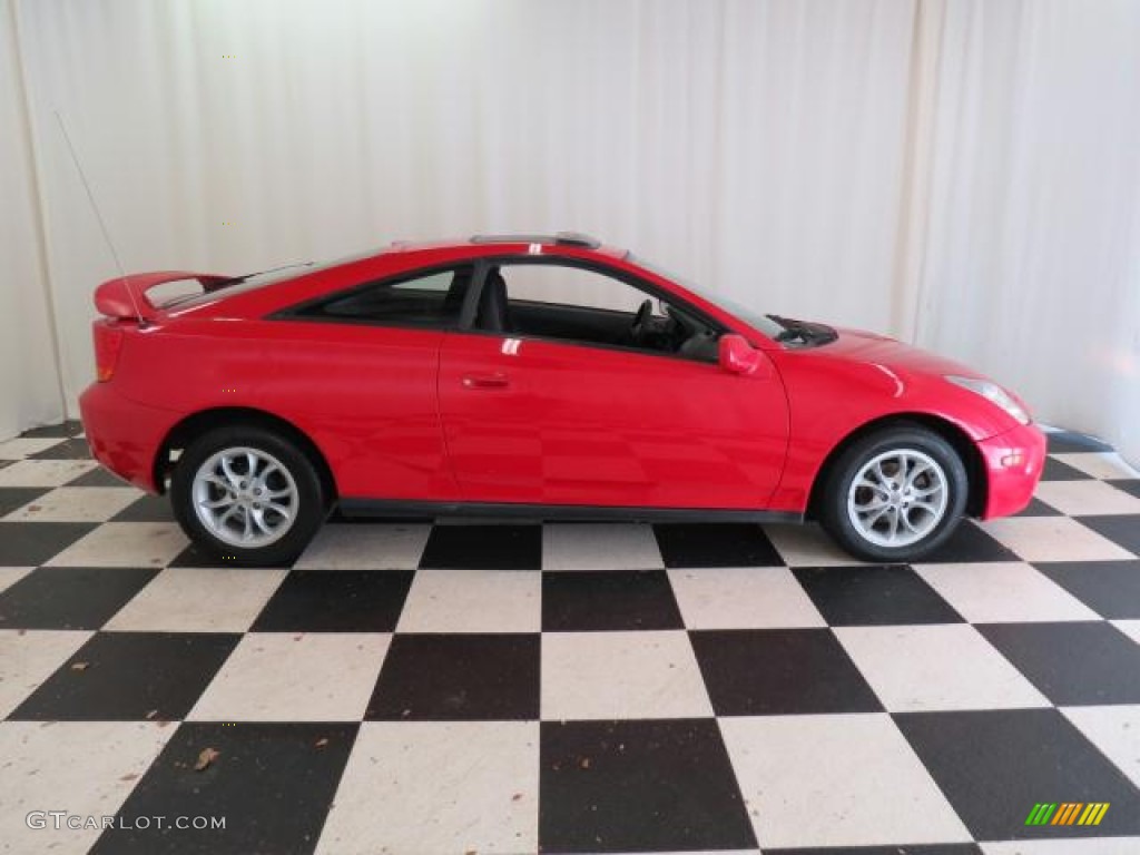 2000 Celica GT - Absolutely Red / Black/Red photo #26