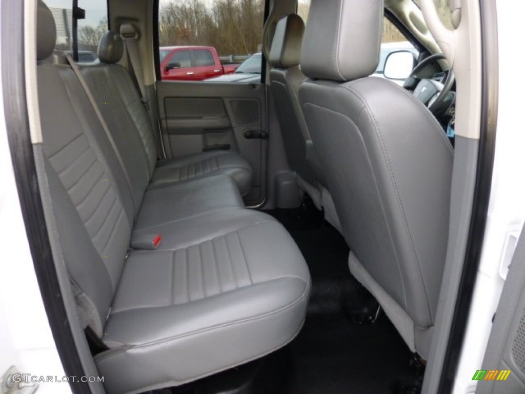2009 Ram 2500 ST Quad Cab 4x4 - Bright White / Medium Slate Gray photo #9