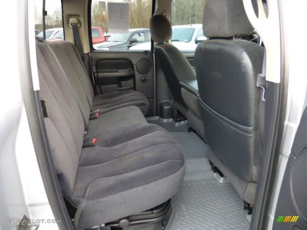 Dark Slate Gray Interior 2002 Dodge Ram 1500 SLT Quad Cab 4x4 Photo #73786811