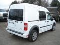 Frozen White 2013 Ford Transit Connect XLT Van Exterior