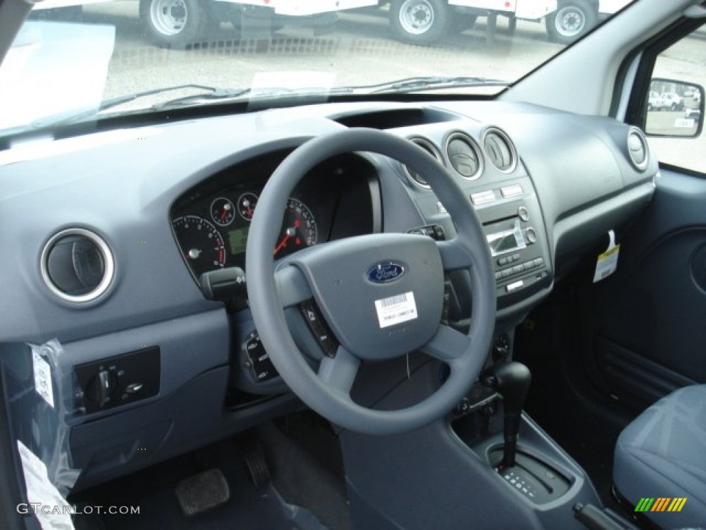 2013 Ford Transit Connect XLT Van Dark Gray Dashboard Photo #73786883
