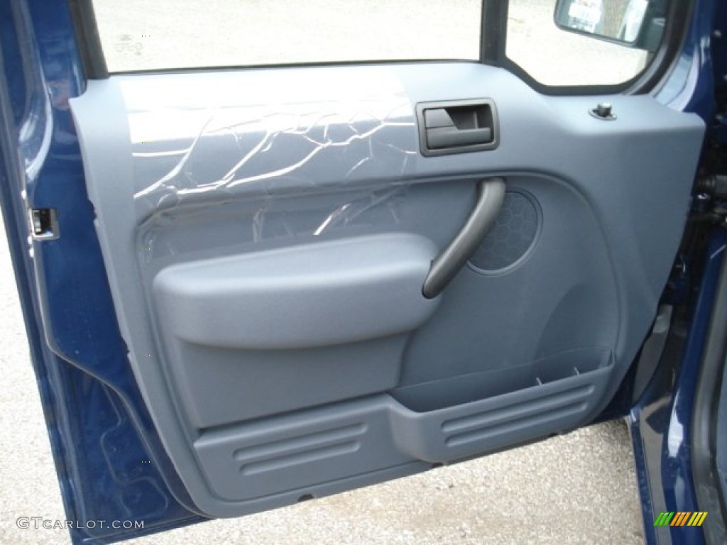 2013 Ford Transit Connect XLT Van Dark Gray Door Panel Photo #73787269