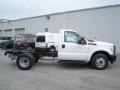 Oxford White 2013 Ford F350 Super Duty XL Regular Cab Dually Chassis Exterior