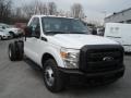 Oxford White 2013 Ford F350 Super Duty XL Regular Cab Dually Chassis Exterior