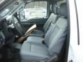 Steel 2013 Ford F350 Super Duty XL Regular Cab Dually Chassis Interior Color