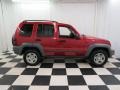 2005 Inferno Red Crystal Pearl Jeep Liberty Sport 4x4  photo #28