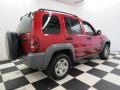 2005 Inferno Red Crystal Pearl Jeep Liberty Sport 4x4  photo #29