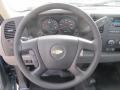 Dark Titanium Steering Wheel Photo for 2013 Chevrolet Silverado 1500 #73788035